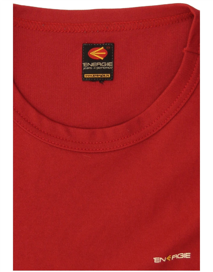 ENERGIE Ženska majica kratkih rukava UK 16 Large Red