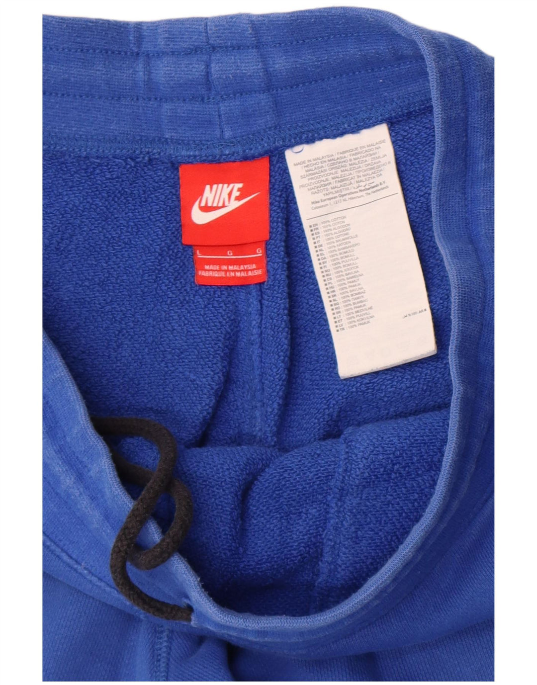 Nike muške sportske kratke hlače velike plave pamučne boje