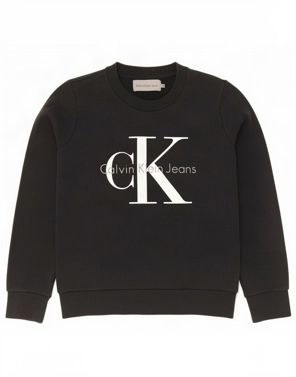 Calvin Klein Jeans ženski džemper s grafičkim motivima UK 14 srednje crna