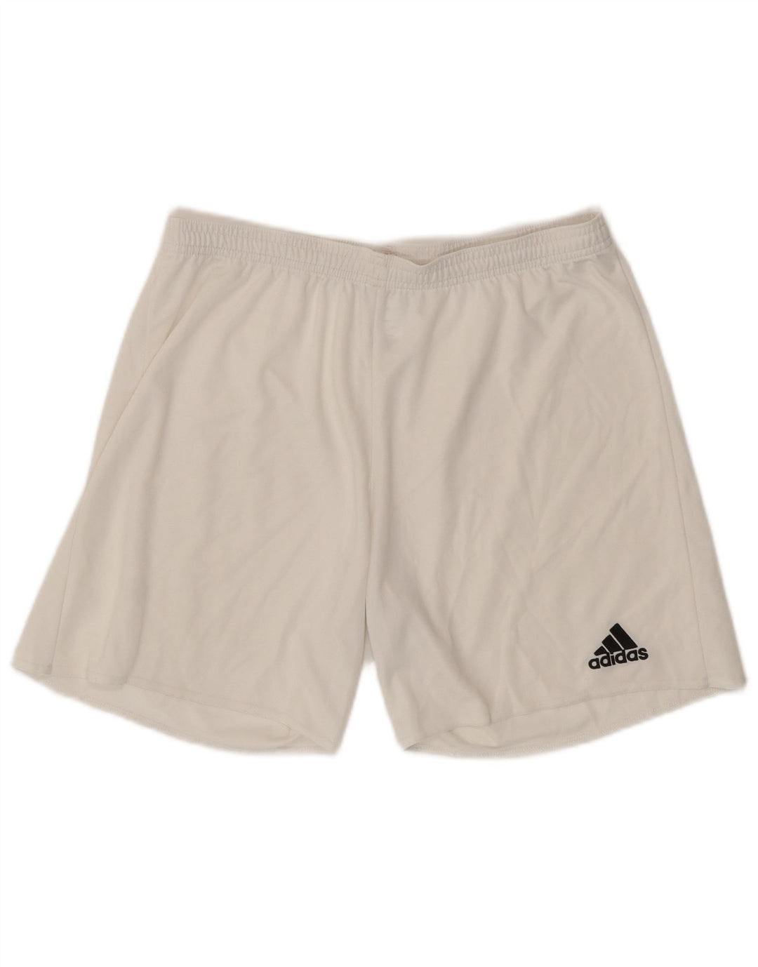 ADIDAS Mens Climalite Sport Shorts Large  White Polyester