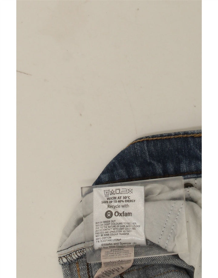 Marks & Spencer muške ravne traperice W32 L31 plavi pamuk
