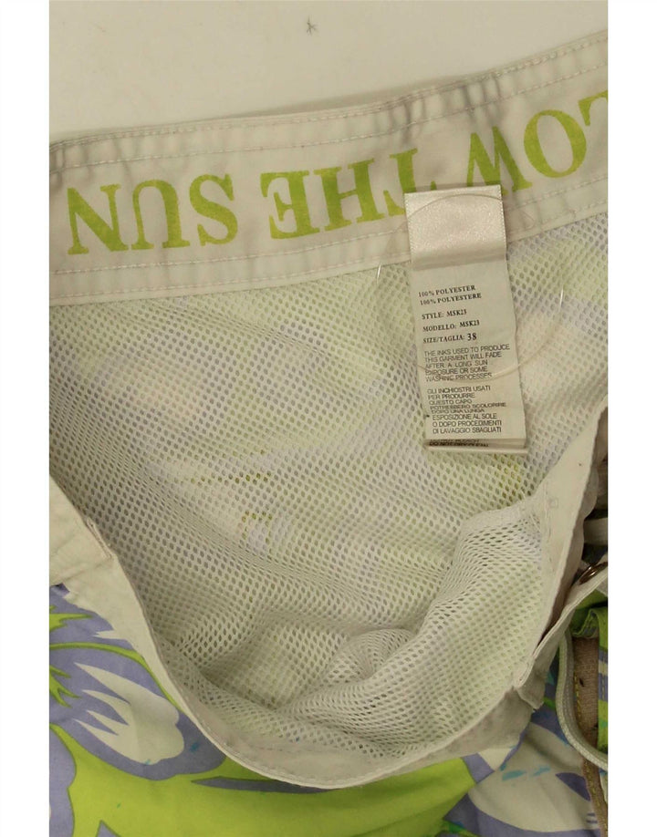 Sundek muške kratke hlače za kupanje XL zeleni cvjetni poliester