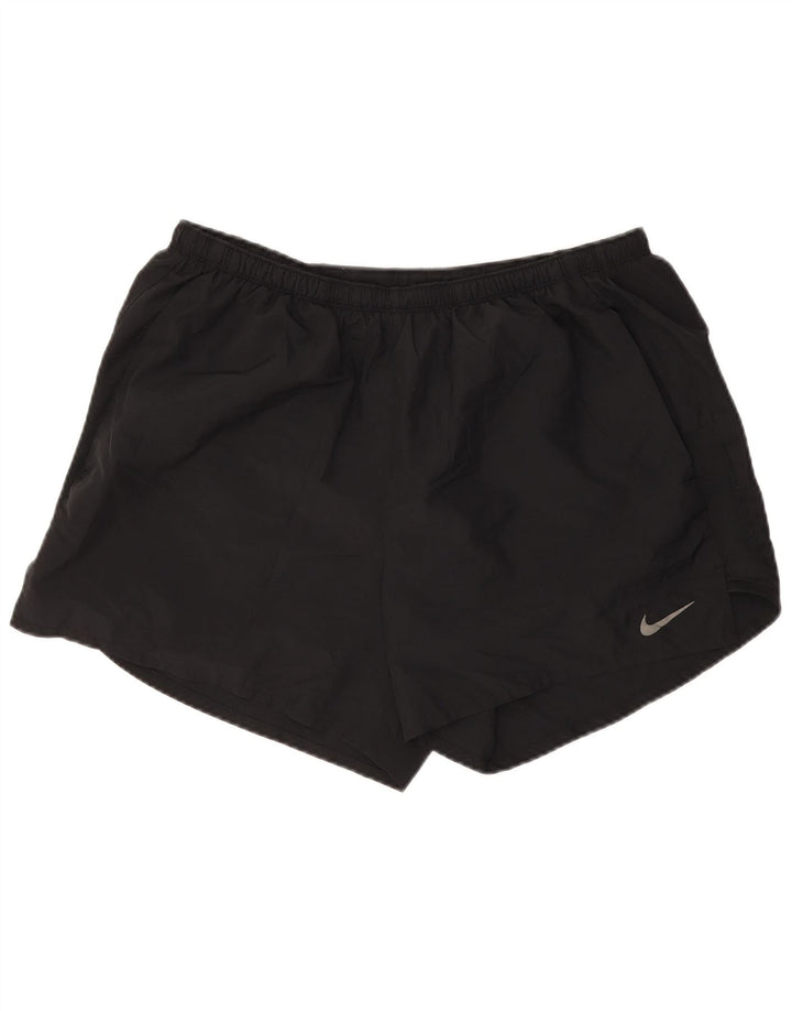 Nike muške Dri Fit sportske kratke hlače 2XL crni poliester