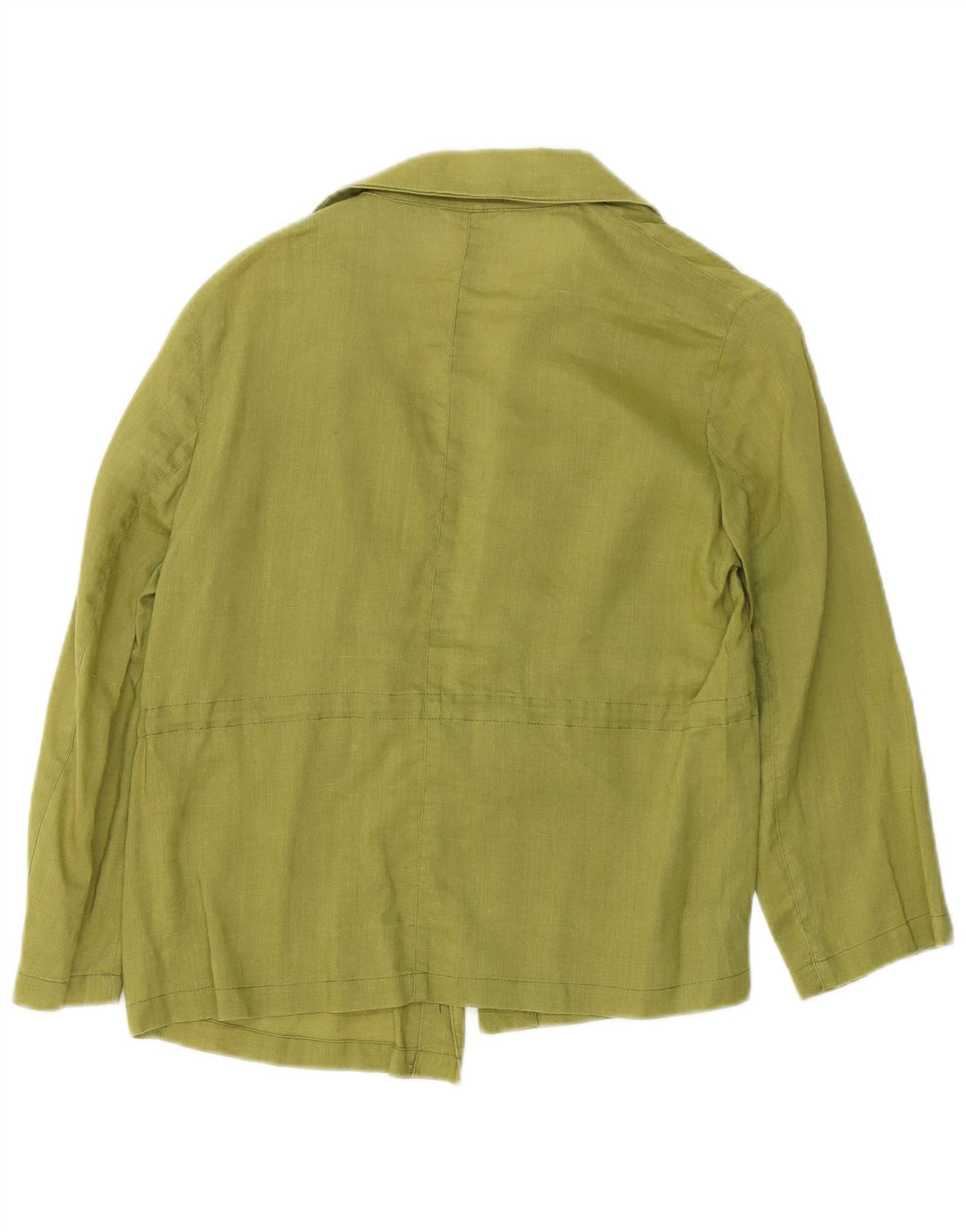 Zara ženski sako jakna UK 16 Large Green Ramie