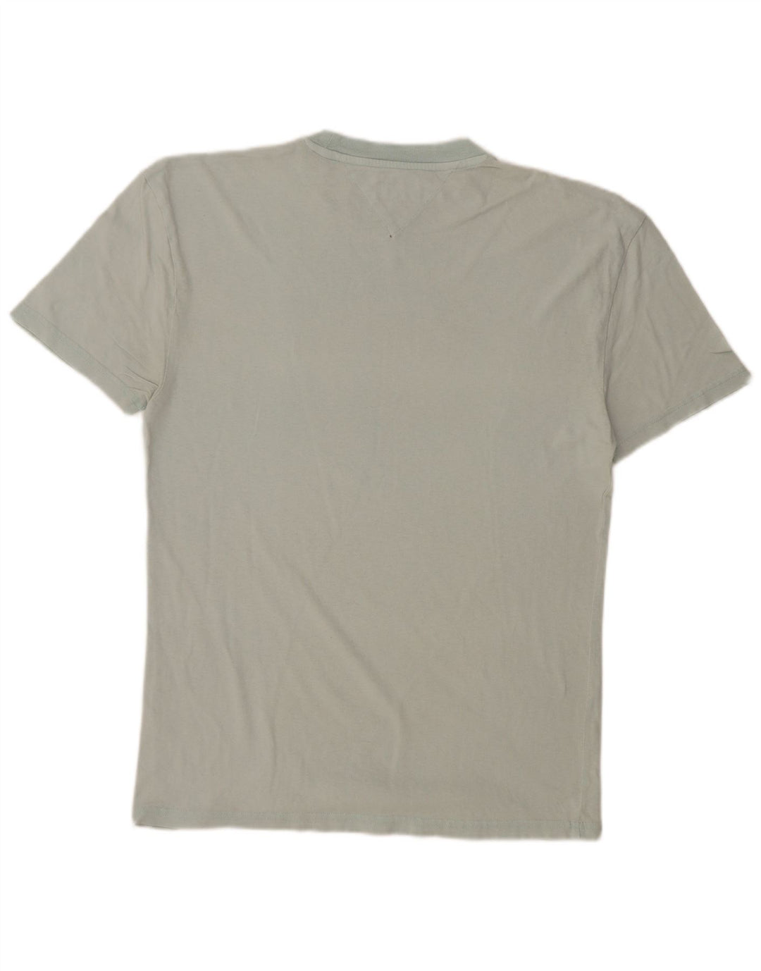 TOMMY HILFIGER Mens Graphic T-Shirt Top Small Turquoise