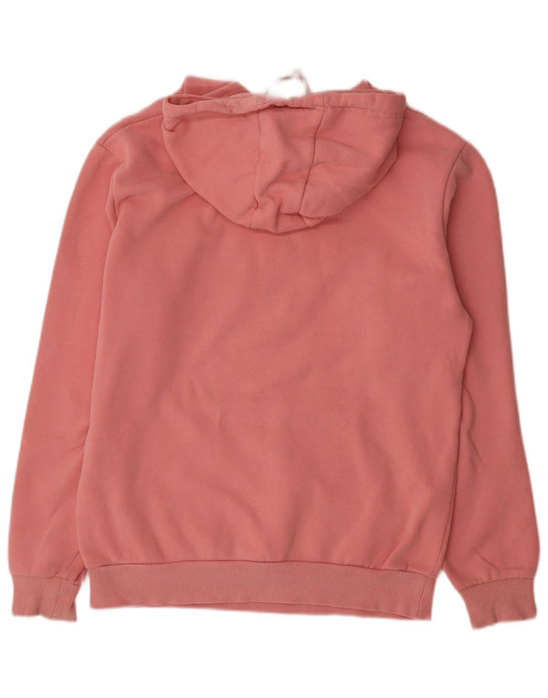 Ellesse Ženska majica s kapuljačom s grafičkim motivima UK 10 Small Pink Cotton