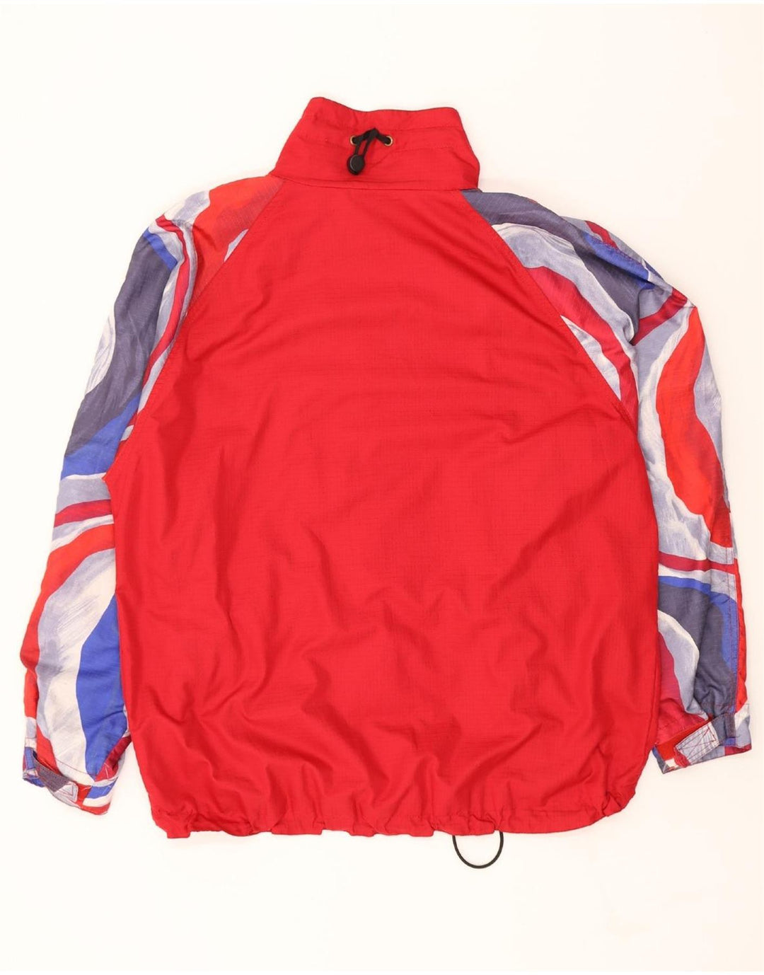 ODLO Mens Bomber Jacket UK 38 Medium Red Colourblock Polyester Vintage Odlo and Second-Hand Odlo from Messina Hembry 