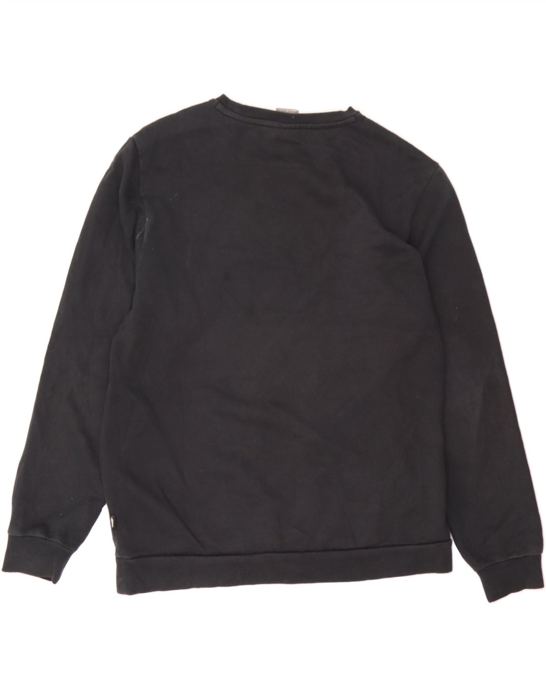 PUMA Mens Sweatshirt Jumper Large Black Vintage Puma and Second-Hand Puma from Messina Hembry 