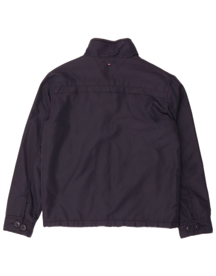 Bomber jakna Tommy Hilfiger za dječake 9-10 godina tamnoplavi najlon