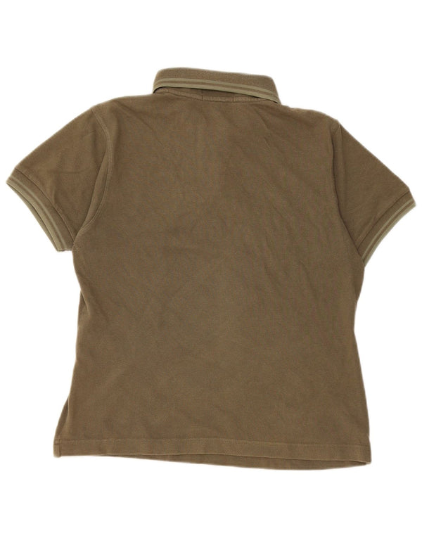 Fred Perry ženska polo majica UK 12, srednji kaki pamuk