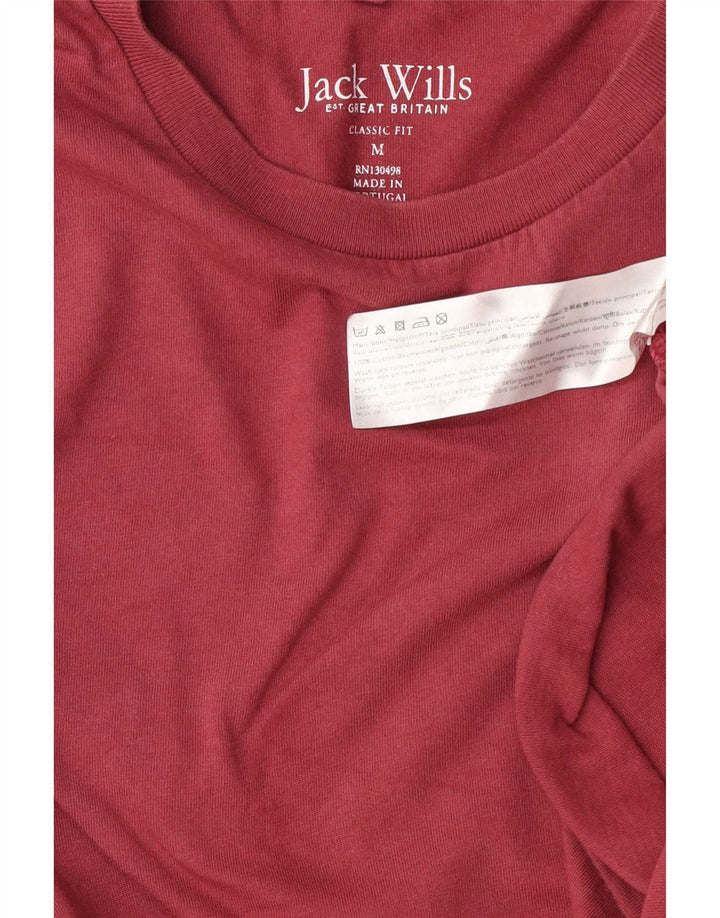 Jack Wills, muška klasična majica kratkih rukava, srednje kestenjasti pamuk