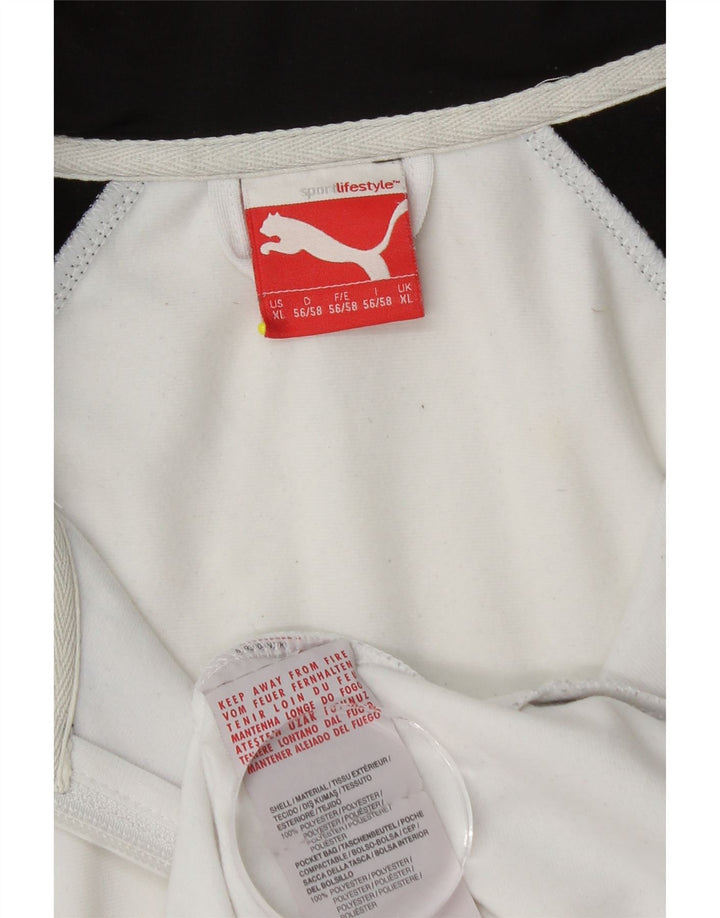Puma muška gornja jakna trenirke XL bijeli poliester u boji