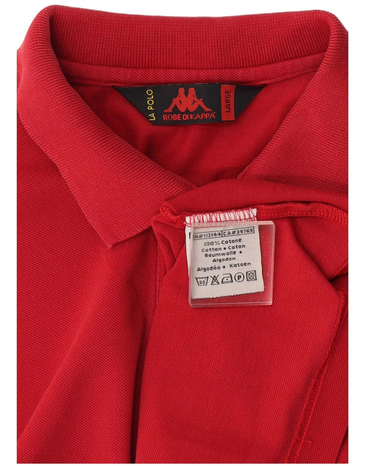 Kappa muška polo majica velika crvena pamuk