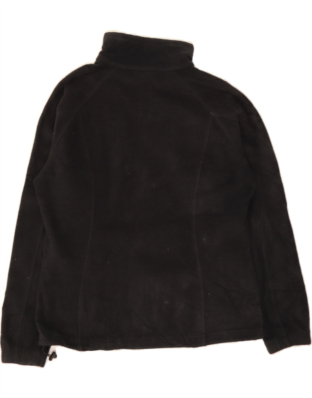 COLUMBIA Womens Fleece Jacket UK 16 Large Black Polyester Vintage Columbia and Second-Hand Columbia from Messina Hembry 