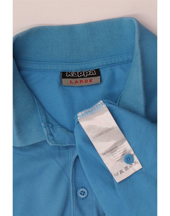 Kappa muška polo majica Large Blue Cotton