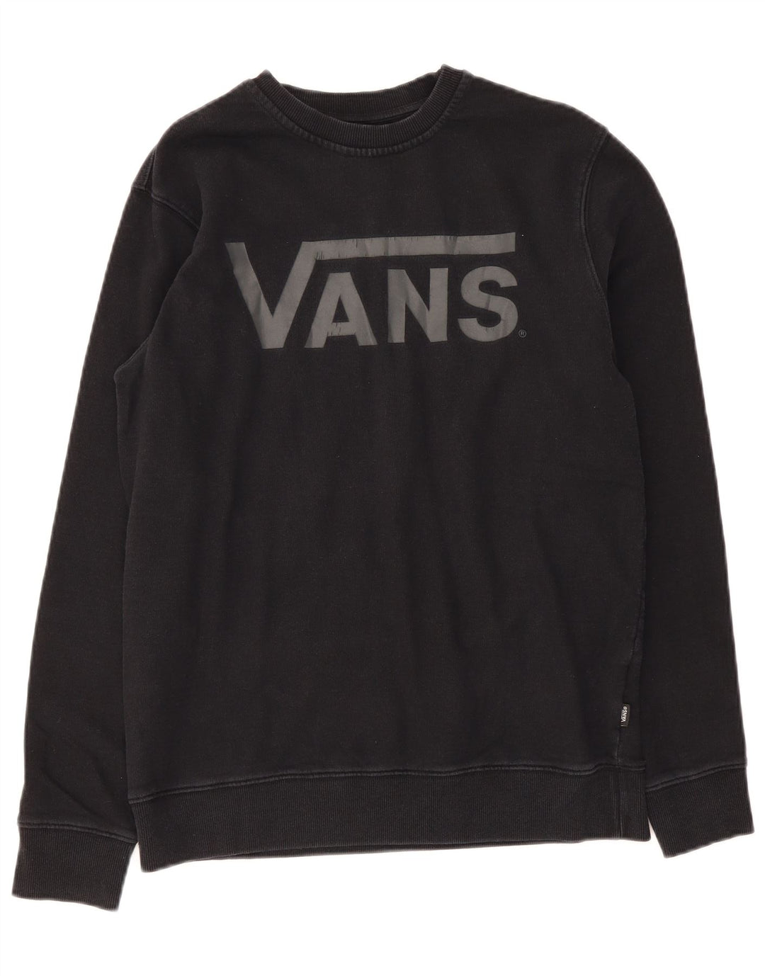 Vans muška majica srednje veličine crni pamuk