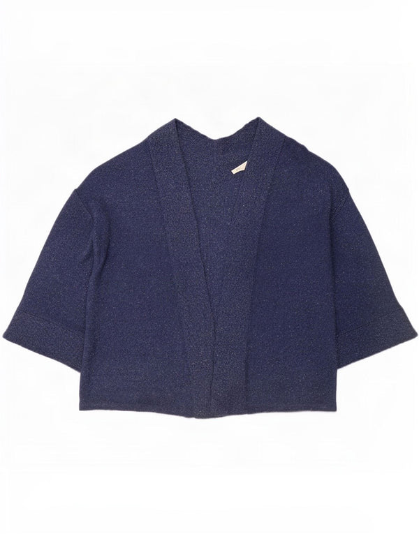 White Stuff Ženski veliki bolero džemper s 3/4 rukava UK 18 XL tamnoplava