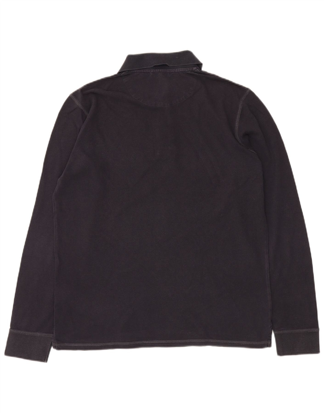 GEOX muška polo majica dugih rukava Respira srednje tamnoplava