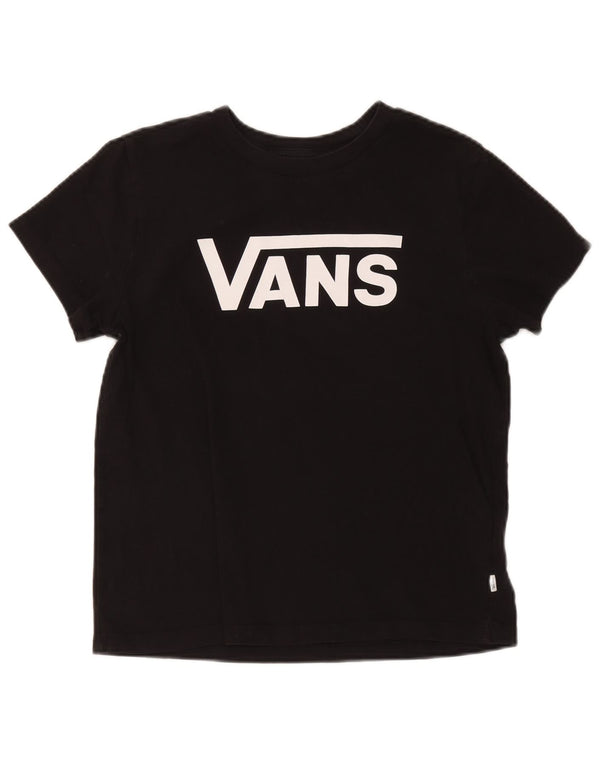 Vans ženska majica kratkih rukava s grafičkim motivima UK 16 veliki crni pamuk