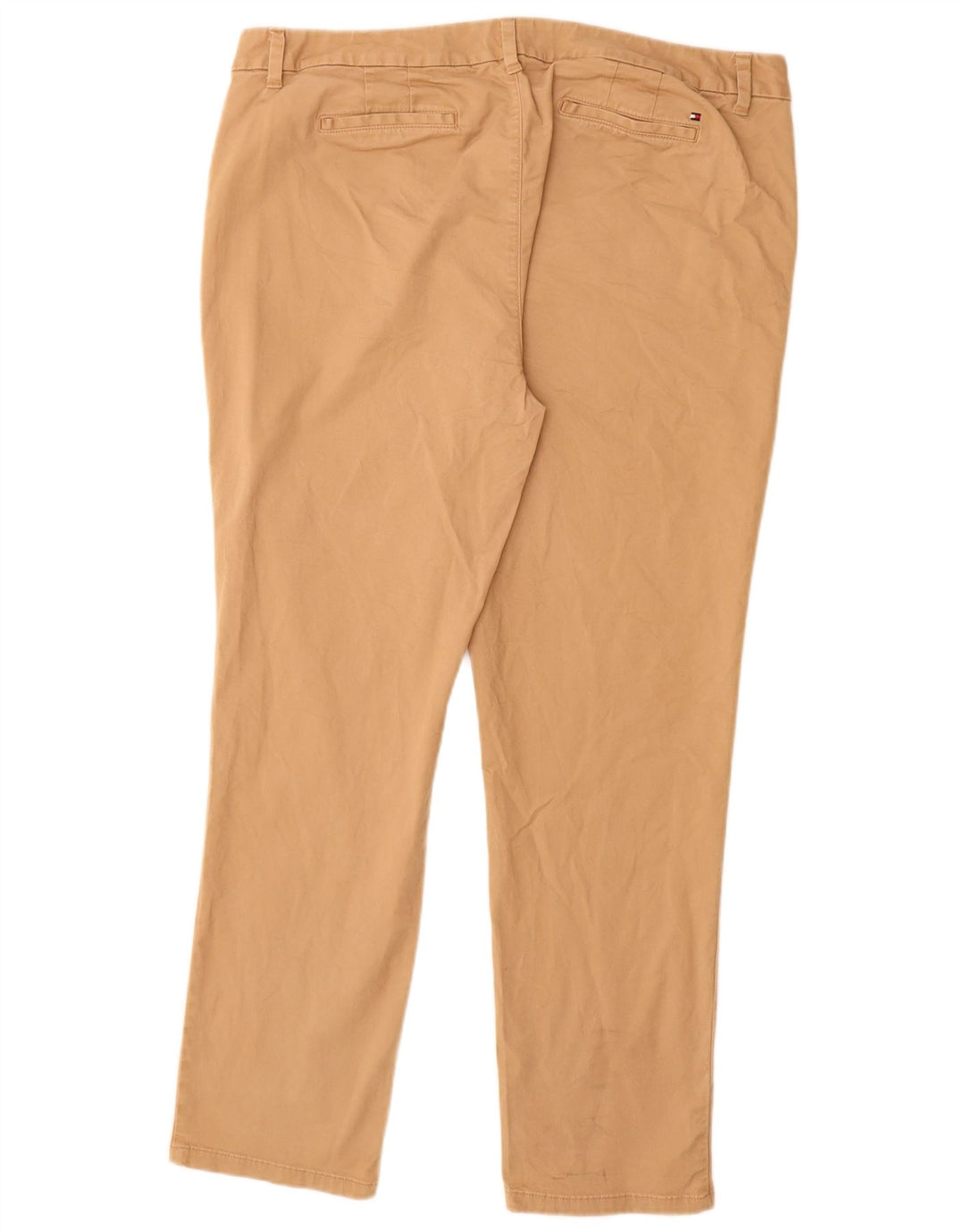 TOMMY HILFIGER Ženske Chino hlače visokog struka US 16 2XL W36 L29 Bež