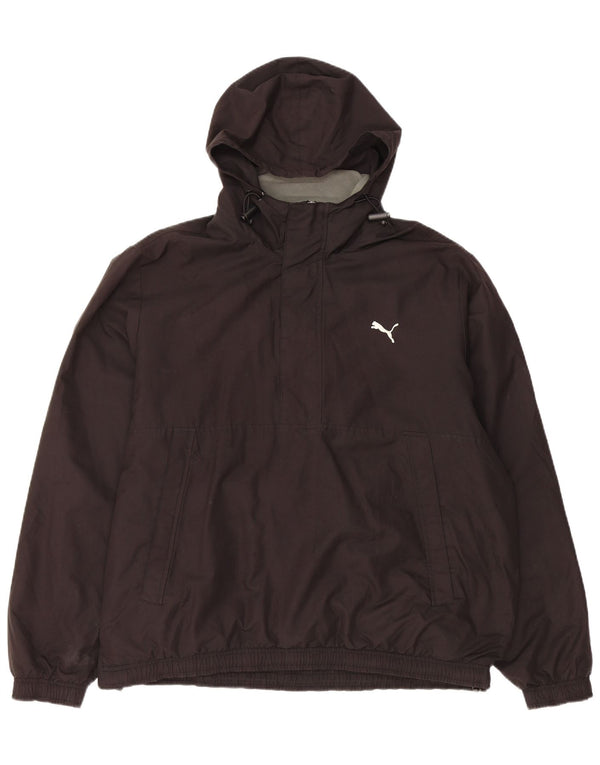 Puma muški pulover s kapuljačom jakna UK 42 XL crni poliester
