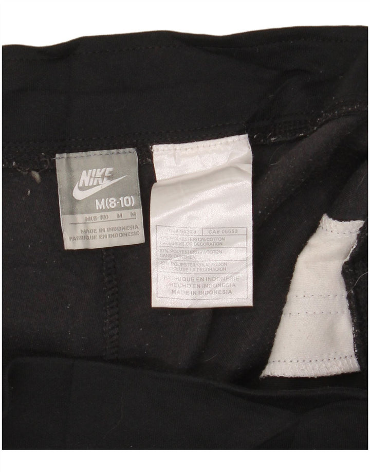 Nike Ženske Capri Trenirke Hlače US 8/10 Srednje crni poliester
