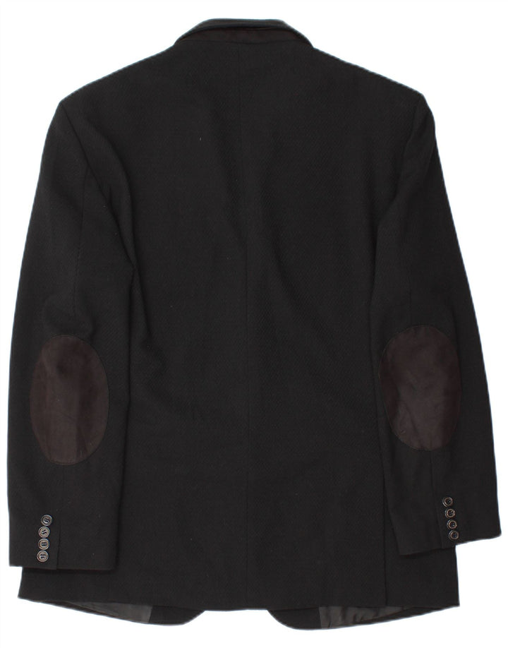 Zara muška jakna sa 2 gumba UK 42 XL crna