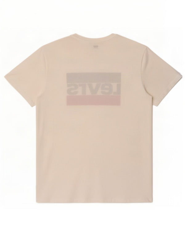 Levi's muška majica s grafičkim motivima XL, bijeli pamuk