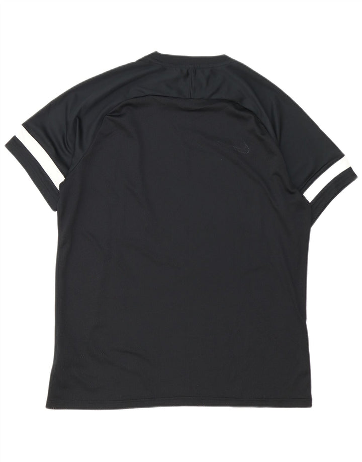 Nike Dri Fit T-Shirt Top XL Black Colourblock poliester