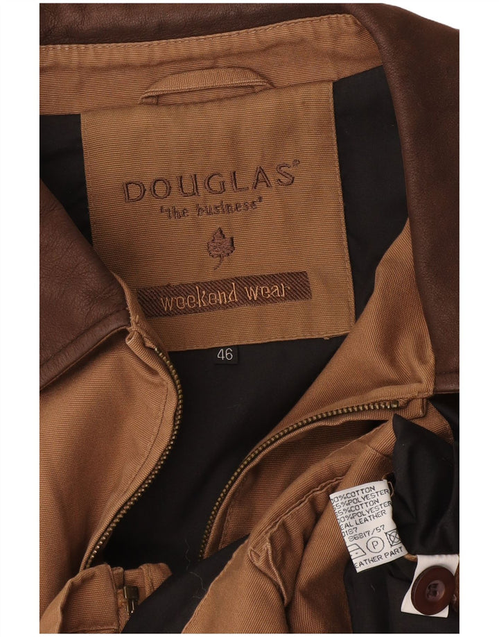 Douglas muška bomber jakna UK 46 3XL bež pamuk
