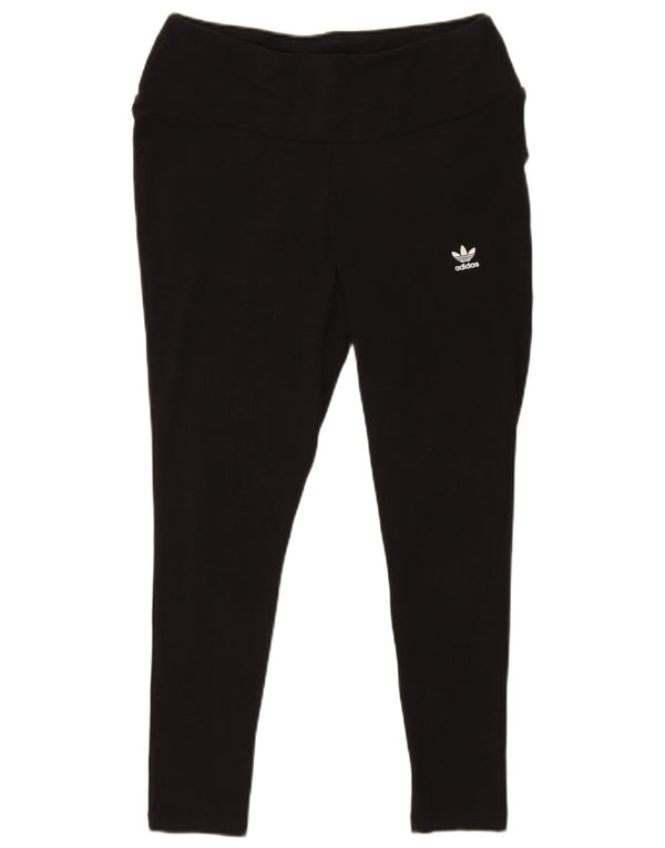 Adidas ženske tajice UK 18 XL crni pamuk