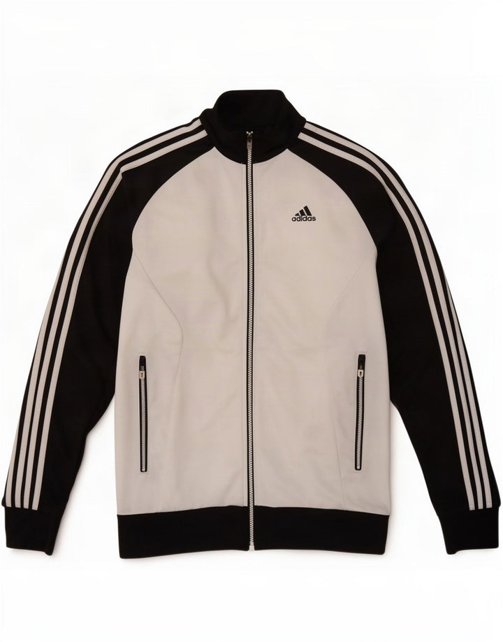 Adidas muška gornja jakna trenirke UK 34/36 Mala bijela boja
