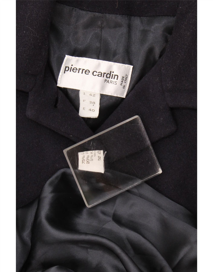 Pierre Cardin ženski preveliki kaput IT 42 srednje tamnoplava vuna