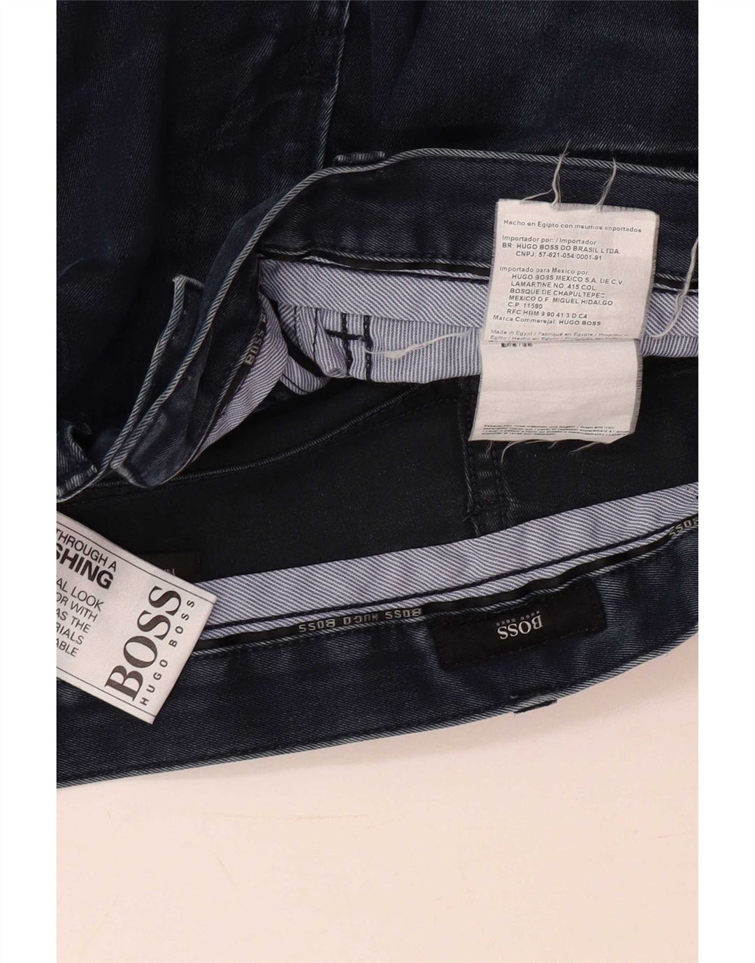 Hugo Boss Muške uske traperice W30 L32 Plavi pamuk