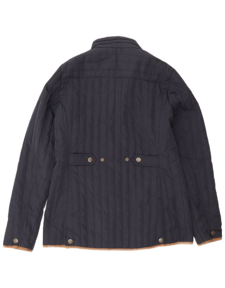 Crew Clothing Ženska podstavljena jakna UK 10 Mali tamnoplavi poliester
