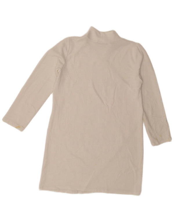 Zara ženska džemper haljina UK 14 Srednje bijela