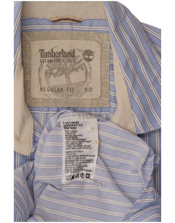 Timberland muška majica standardnog kroja, pamuk na male plave pruge