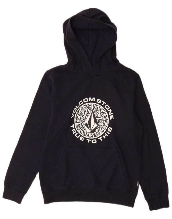 Volcom Boys Graphic Graphic majica s kapuljačom 10-11 godina srednje tamnoplava
