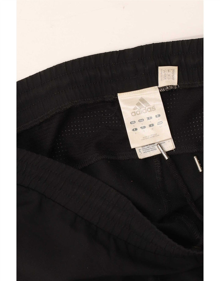 Adidas muške hlače od trenirke male crne od poliestera