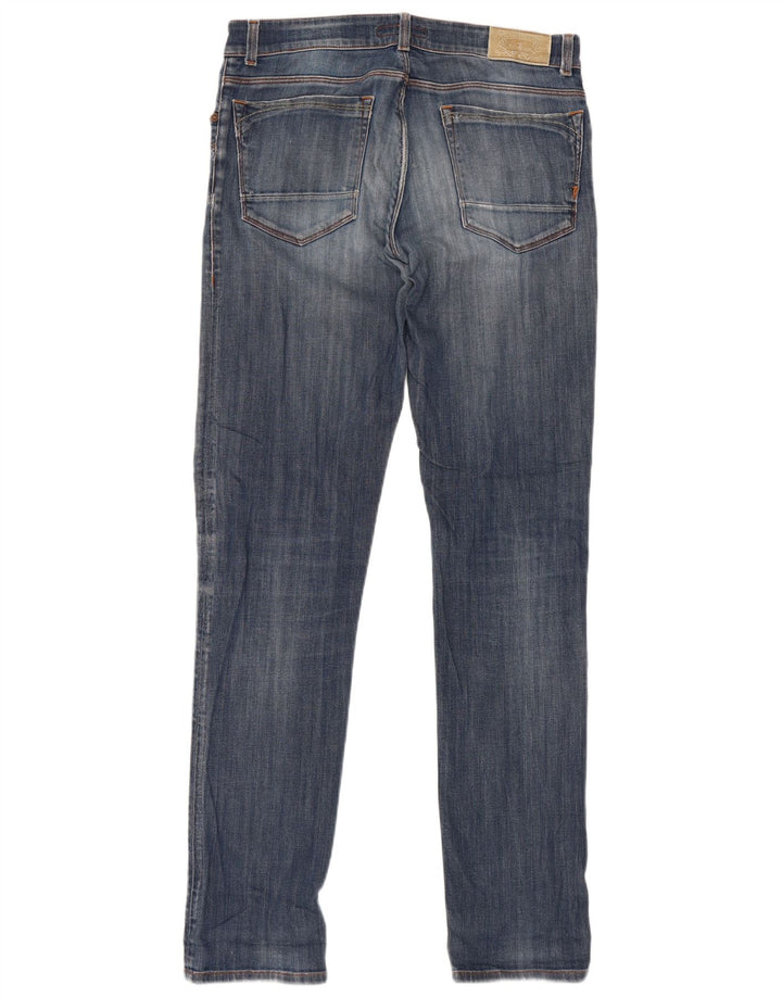 TRUSSARDI Mens Skinny Jeans W31 L33 Blue
