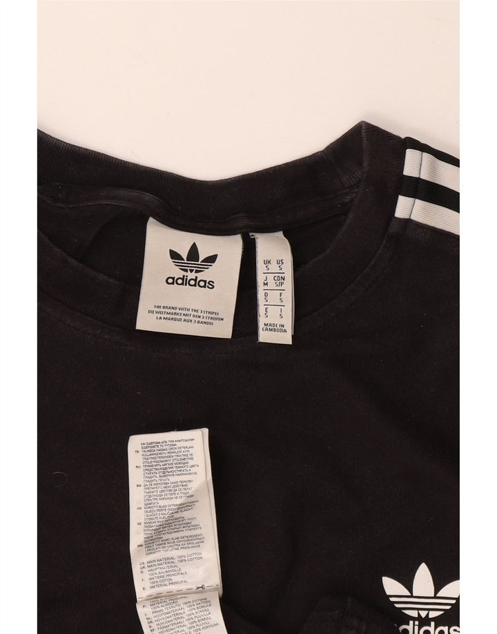 ADIDAS Muška majica kratkih rukava Mala crna pamučna majica