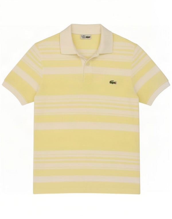 Lacoste muška polo majica na male žute pruge