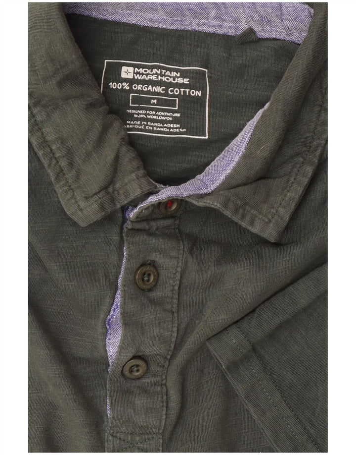 Mountain Warehouse Muška polo majica Srednji kaki pamuk