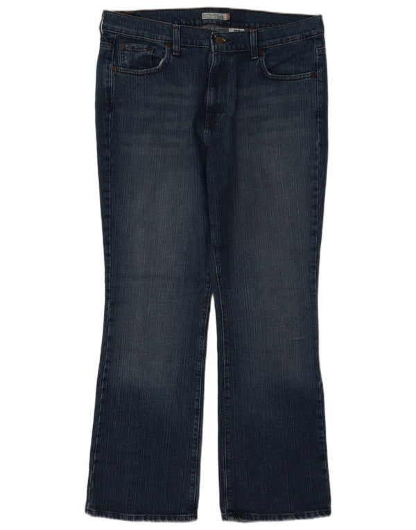 Levi's ženske 515 Bootcut traperice US 14 XL W36 L30 plavi pamuk