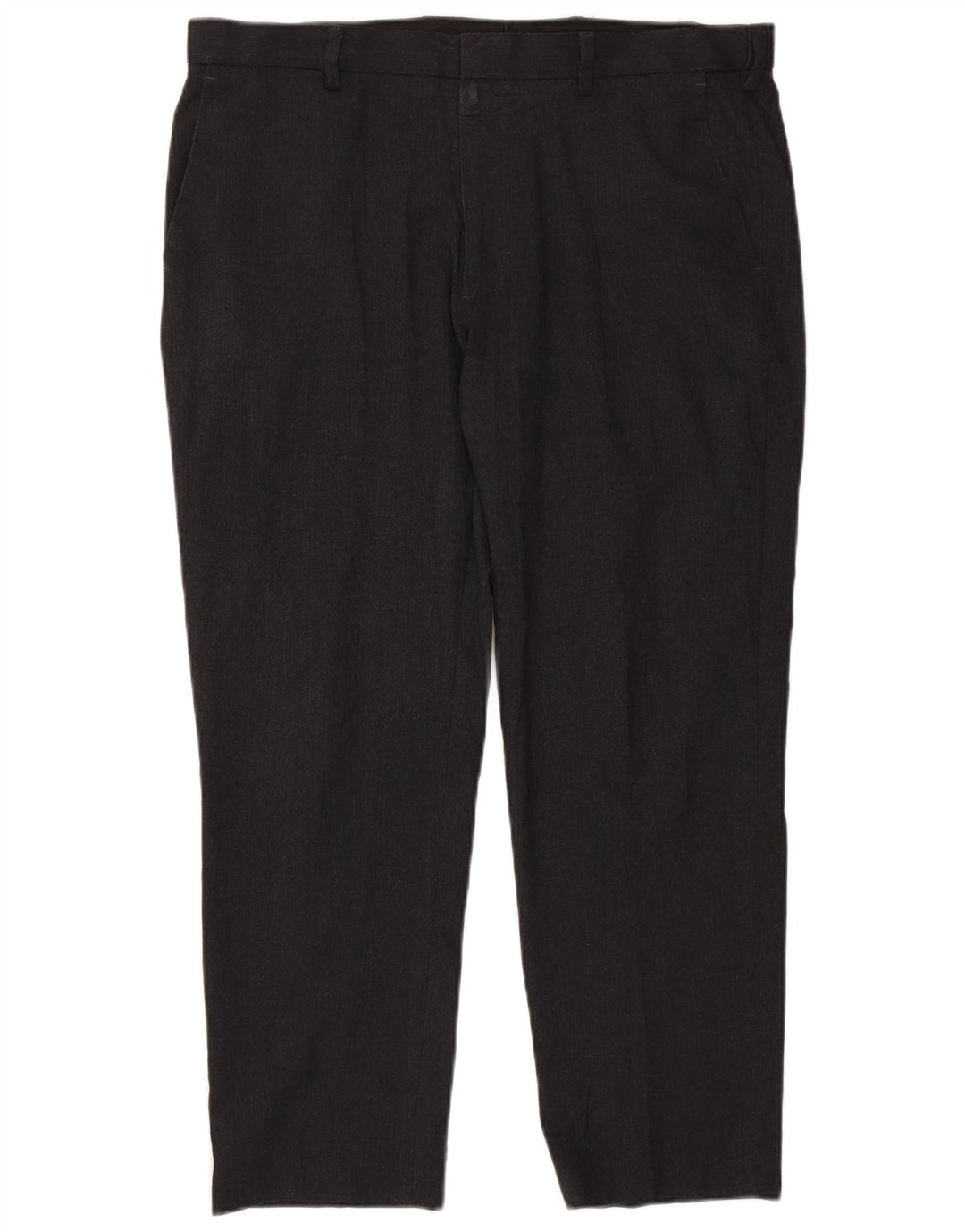 Marks & Spencer muške chino hlače standardnog kroja W38 L29 crni poliester