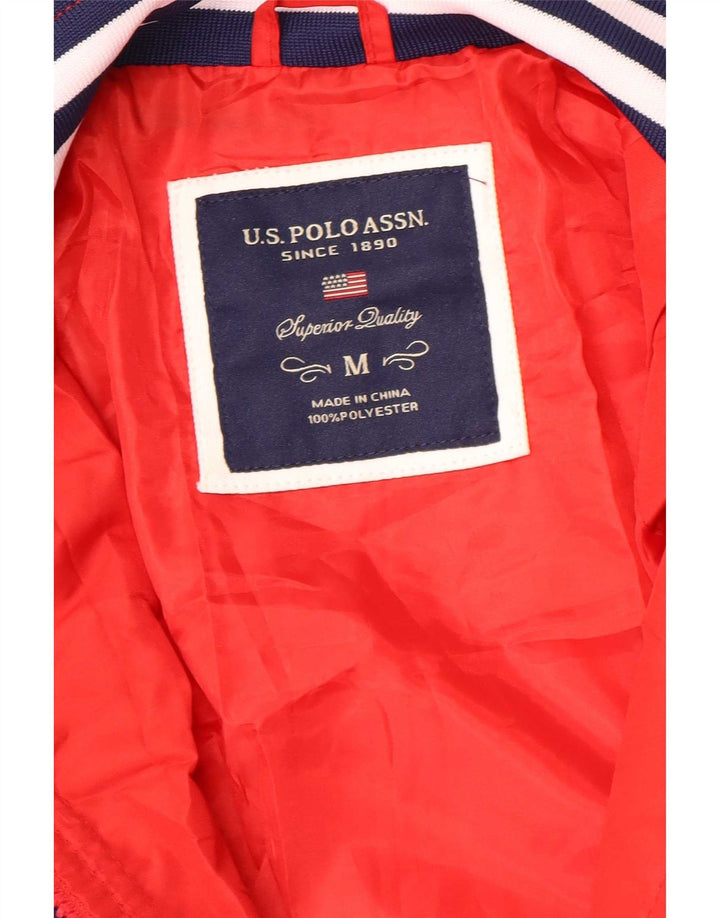 U.S. Polo Assn. Ženska bomber jakna UK 14 poliester srednje crvene boje