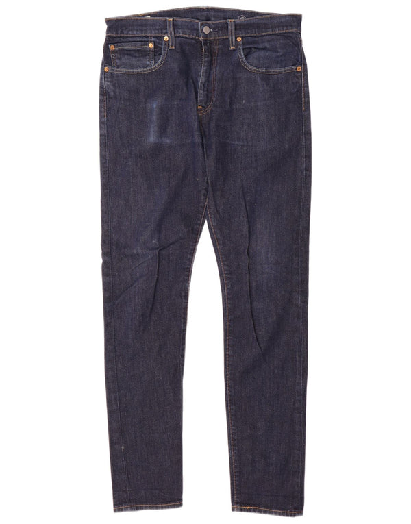 Levi's muške 512 uske sužene traperice W34 L34 tamnoplavi pamuk