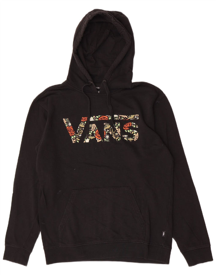 Vans muška majica s kapuljačom srednje veličine, crni pamuk