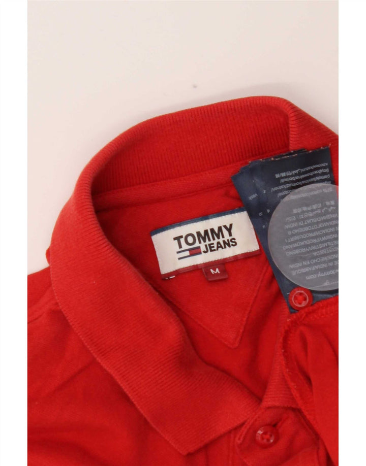 Tommy Hilfiger muška polo majica srednje crvene pamučne boje