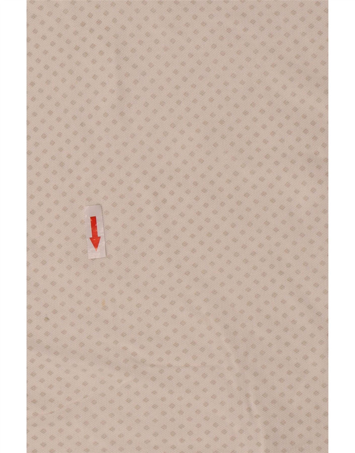 Refrigue ženska polo majica UK 10 Mala bijela Argyle/Diamond pamuk